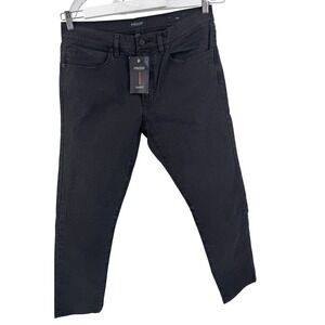 PROOF Slim Fit Pants Men's 32x30 Black Canvas Gusseted Adventure Huckberry‎ New